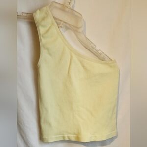 Yellow Mini Pencil Tank Top for Casual Days